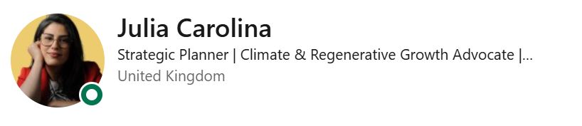 image julia carolina linkedin